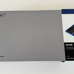 NuPhy Gem80 블루 기계식 키보드 세트