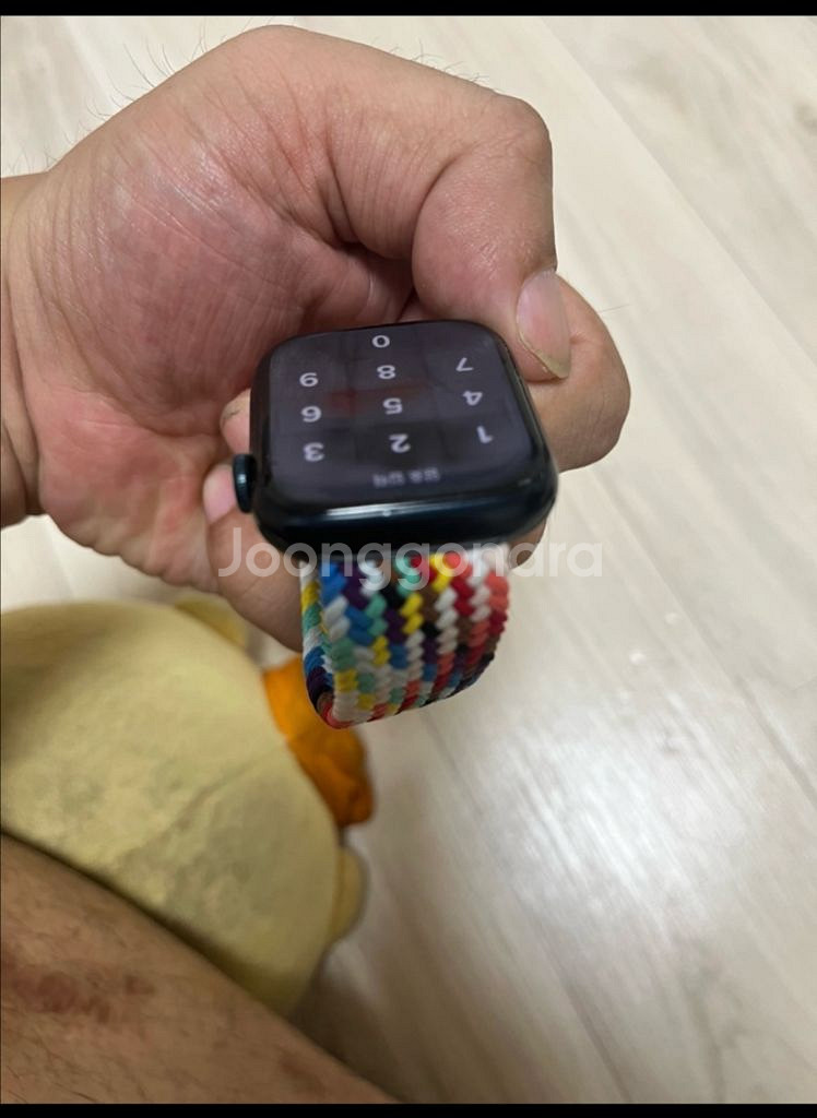 애플워치7 나이키 GPS 45mm 판매합니다--4