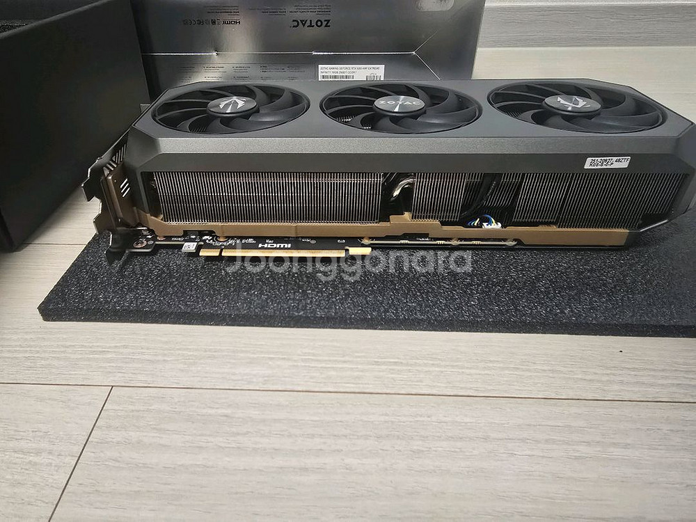 조텍 rtx 5080 팝니다--2