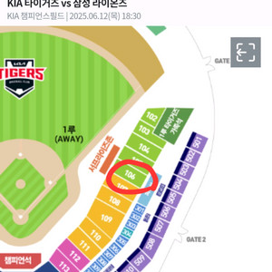 6/12일 기아vs삼성 3연석 원가양도