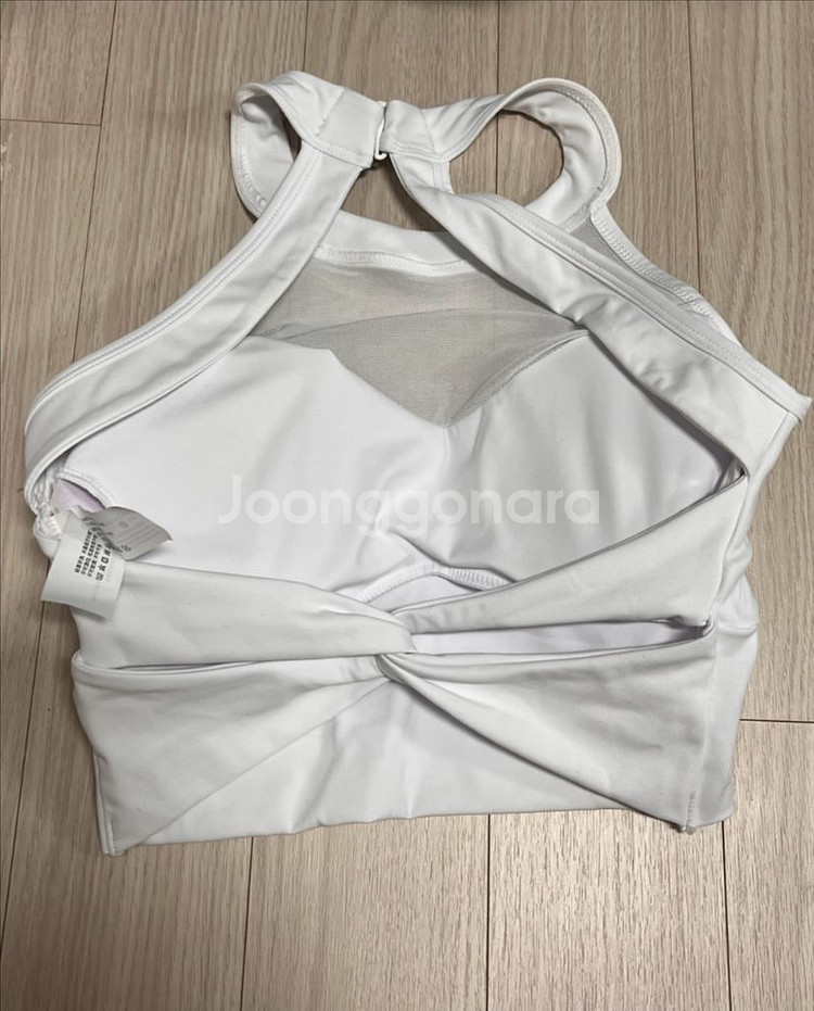 핫한 샬롱 폴링 드레스 쇼츠 화이트 S 폴웨어 폴댄스--2