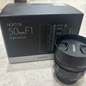 보이그랜더 녹턴 50mm F1.0 라이카 M마운트