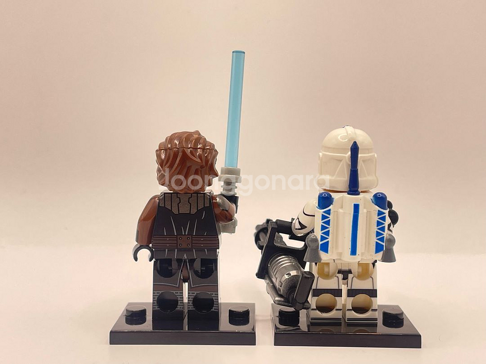 레고(호환)스타워즈 피규어 2종--1