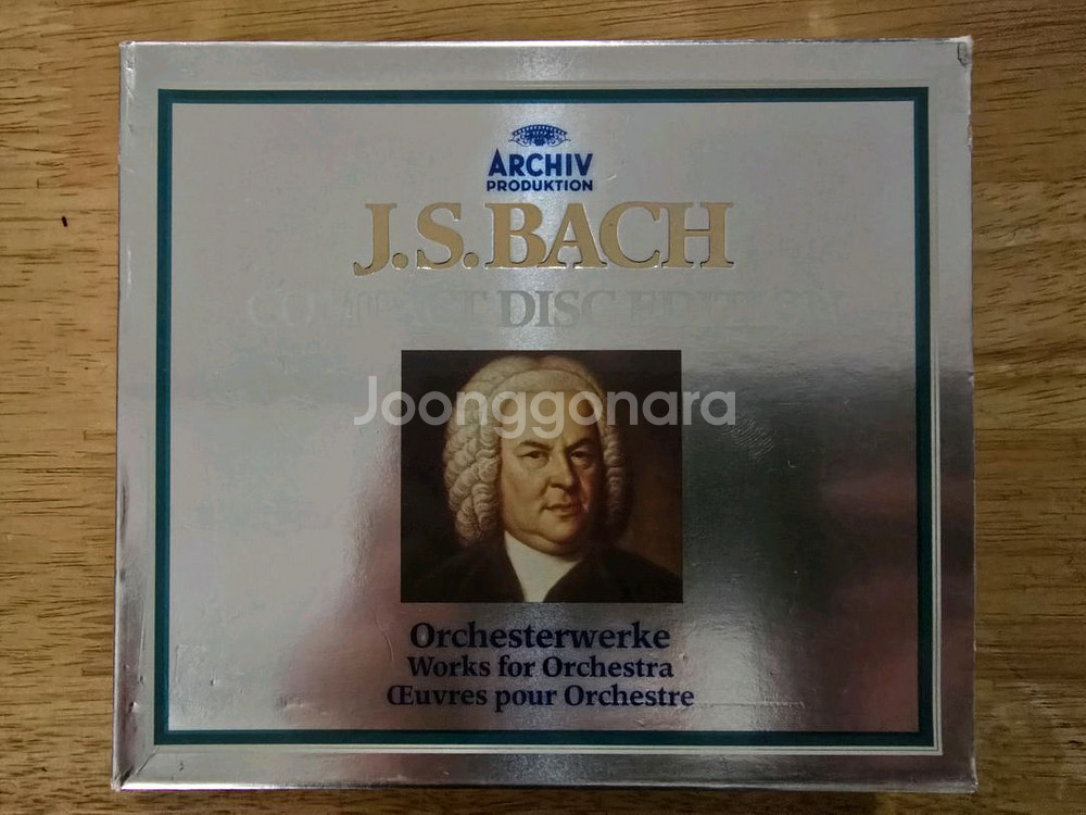 CD 음반 j.s.bach compact disc--0