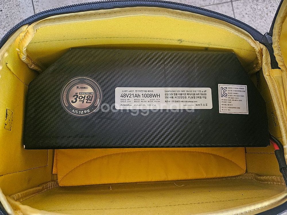 전기자전거 펫 20인치 정품 바팡모터 48V 1000W--3