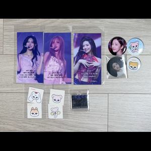 아이브 핀버튼,띠부실 월드투어 시네마 특전 판매합니다.