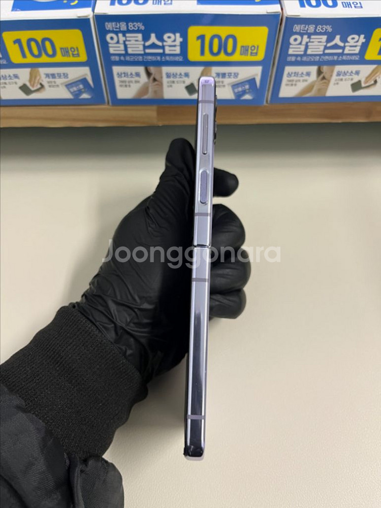 SKT갤럭시Z플립4 256G 보라퍼플 S급!--4