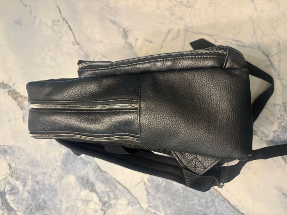 깨끗한 샘소나이트 소가죽 백팩 캐주얼 정장 최고급형 이미지