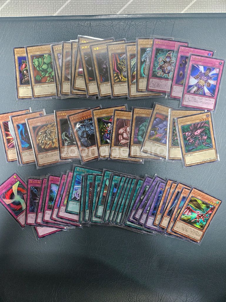 유희왕카드 일판 카이바덱 kc01-jp001~jp061--0