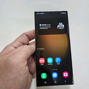 갤럭시 S23울트라 크림색 256GB 무잔상
