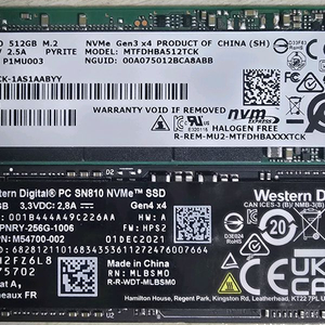 nvme 와 nvme용 외장케이스 판매 합니다.