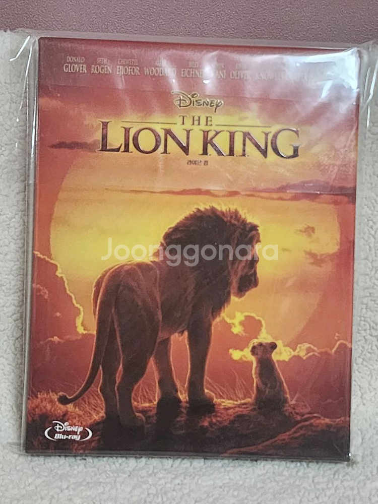 영화 라이온킹 풀슬립스틸북 블루레이--0