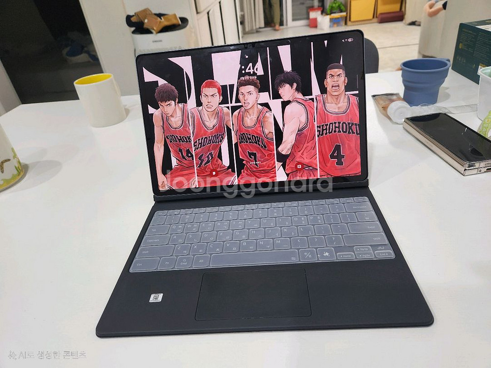 갤럭시탭 s10+ 256g, ai슬림 키보드, s펜--0