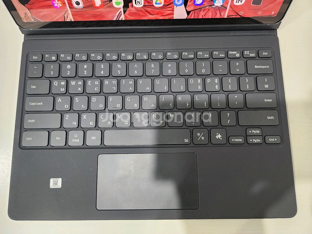 갤럭시탭 s10+ 256g, ai슬림 키보드, s펜--3