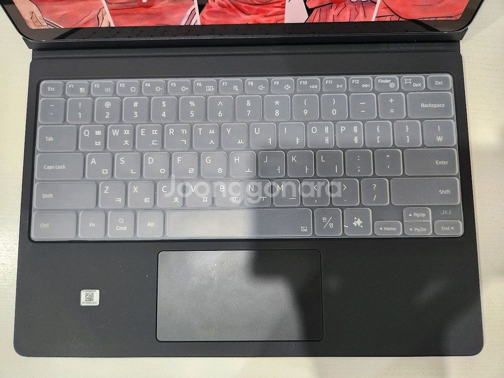 갤럭시탭 s10+ 256g, ai슬림 키보드, s펜--6