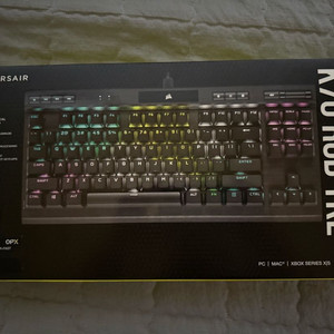 커세어 K70 RGB TKL 광적축 키보드