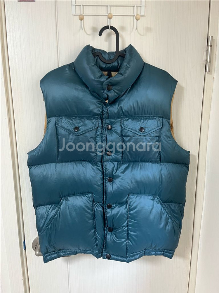 노스페이스 퍼플라벨 패딩 조끼 베스트 m size--0