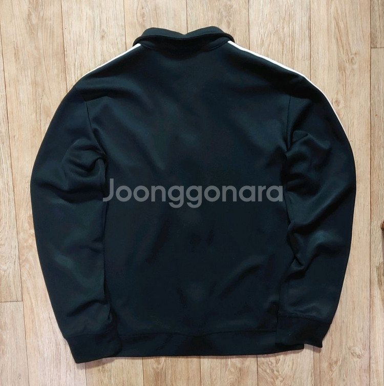 아디다스 블랙 유로파 110 져지 2xl 트랙탑 자켓--1
