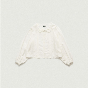 더바넷 verty ruffle blouse
