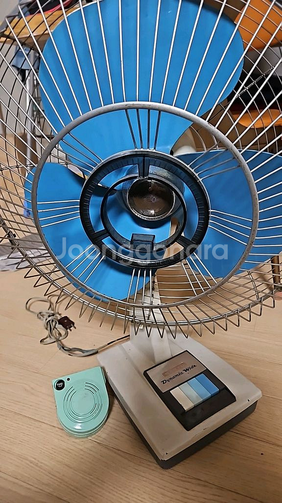 산요 레트로 선풍기--0