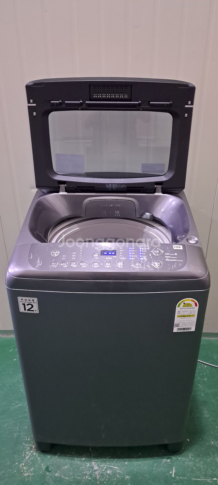 2563 대우클라쎄 15KG 통돌이세탁기(메탈그레이)--3