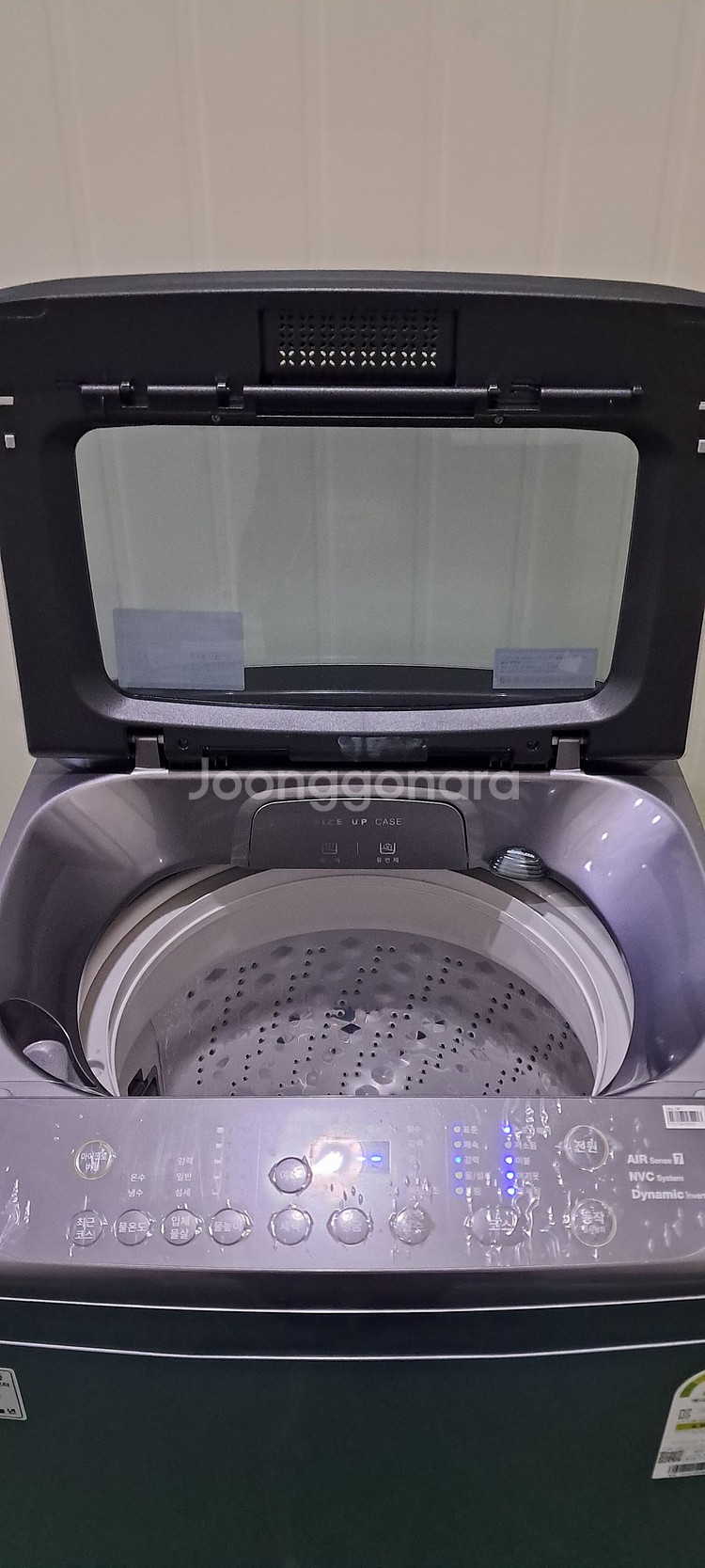 2563 대우클라쎄 15KG 통돌이세탁기(메탈그레이)--5