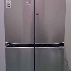 1522 엘지디오스 910L 4도어양문형냉장고(메탈)