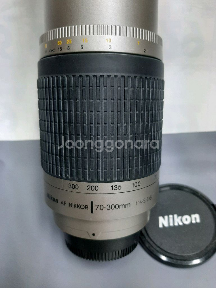 니콘 70-300 신동급 실버렌즈 판매--1