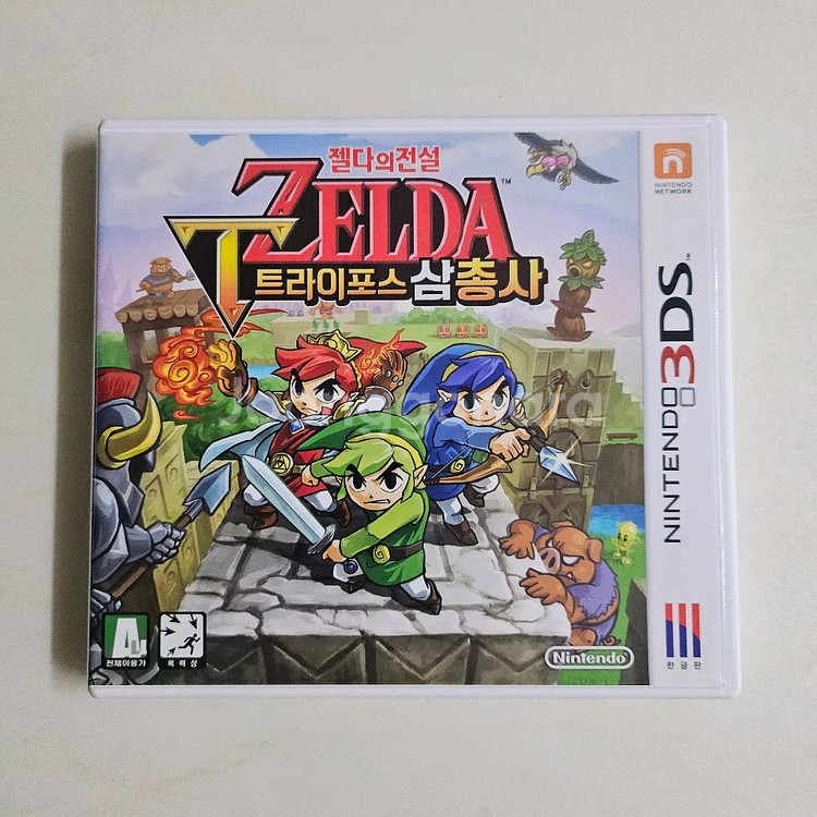 닌텐도 3ds 젤다 트라이포스--0