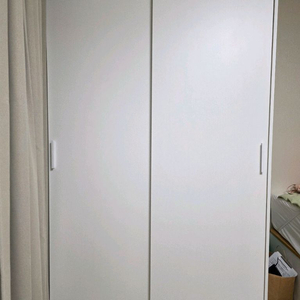 레이디가구 이안 슬라이드 옷장 장롱 1200