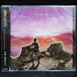 진격의 거인 시즌2 OST CD 미개봉 신품