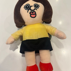 옥지 인형 빵빵이 인형 옥지 가방
