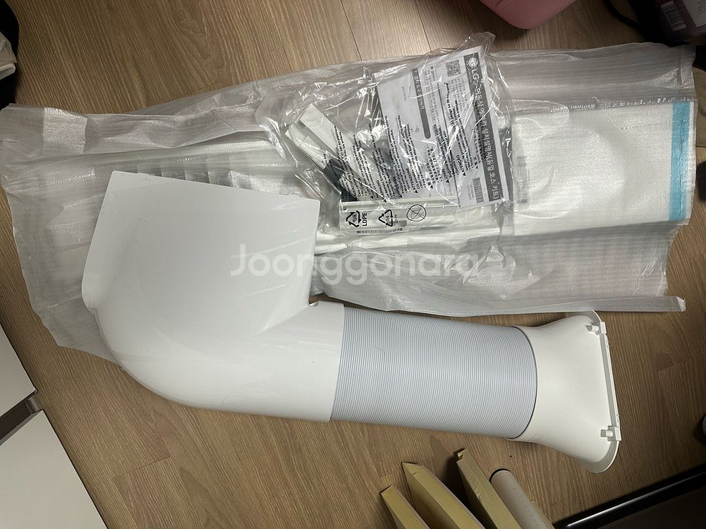 LG 이동식 에어컨 PQ08DDWBN+듀얼덕트(새상품)--2