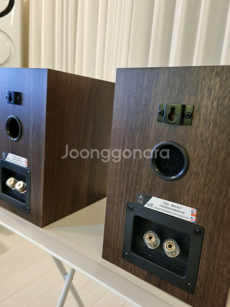 파인오디오 fyneaudio F300i 월넛--2