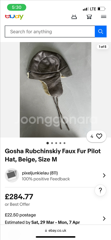고샤루브친스키 pilot Hat--3
