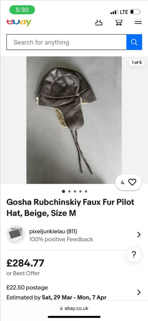 고샤루브친스키 pilot Hat--3