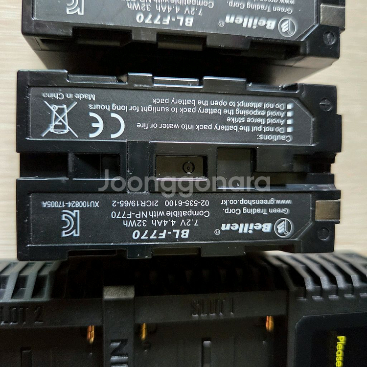 베일런 F770 파싱F550 배터리 충전기 틸타F970--2