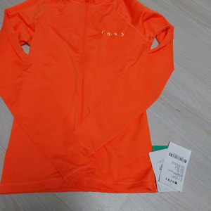 록시 오렌지 래쉬가드 정품 새상품 xs s