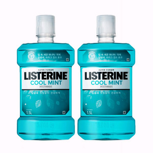 (가격내림)리스테린 쿨민트 1.5L x 2개