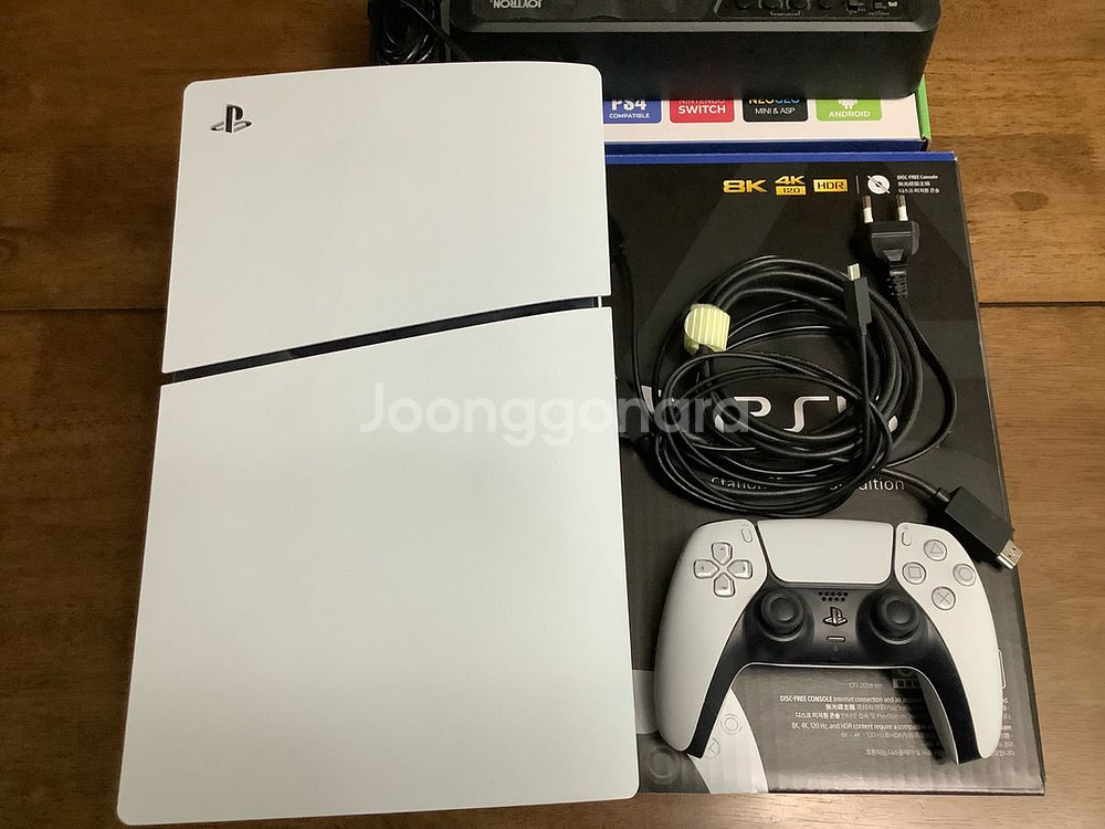 PS5 슬림 디지털 에디션+조이스틱--1