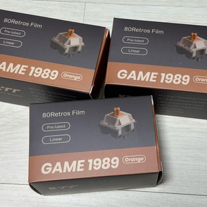 80RETROS X KTT Game 1989 오렌지축