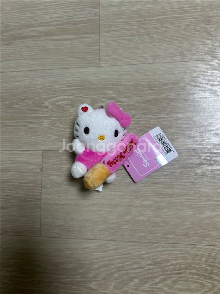 (새상품)산리오 헬로키티 초코과자 빼빼로 인형키링8cm--0