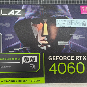 (미 개봉, 새 상품) 그래픽카드 rtx 4060