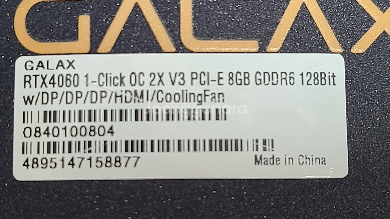 (미 개봉, 새 상품) 그래픽카드 rtx 4060--2