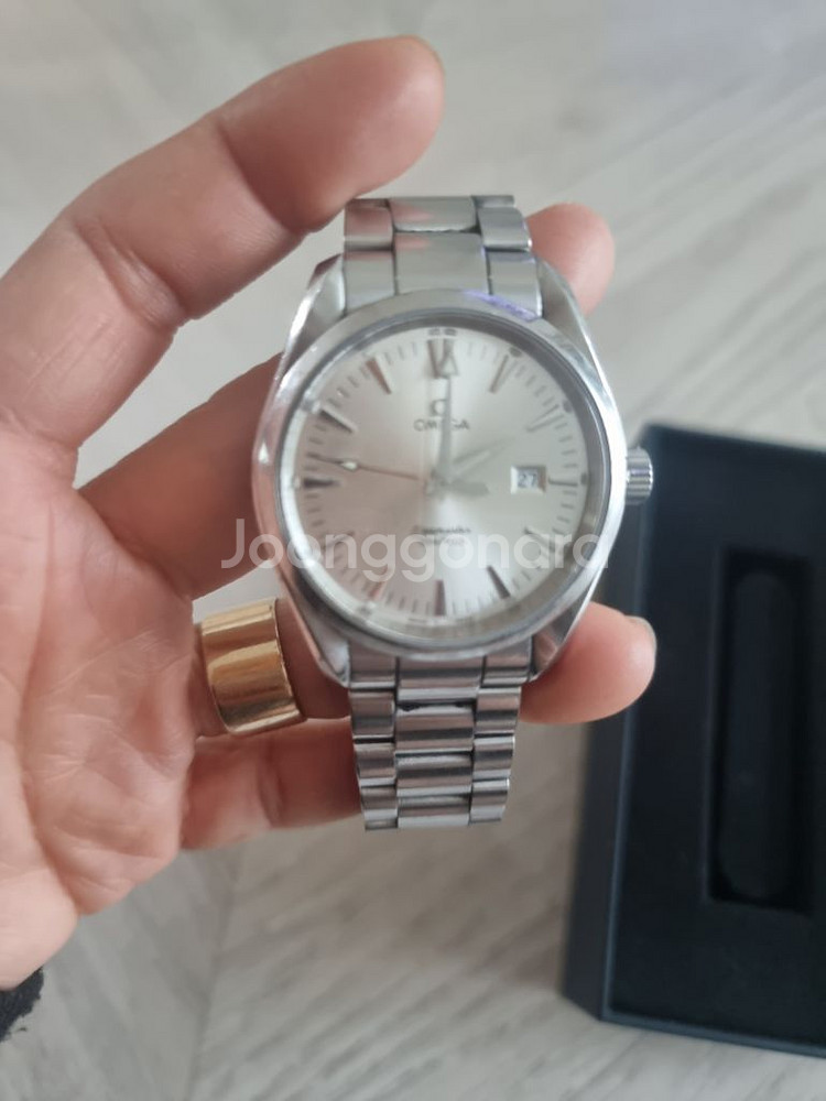 오메가 OMEGA 아쿠아테라 은판--0