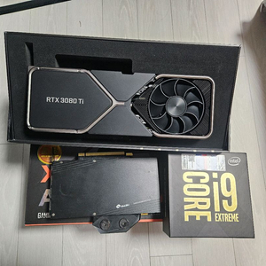 3080ti, 9980xe, x299 arous