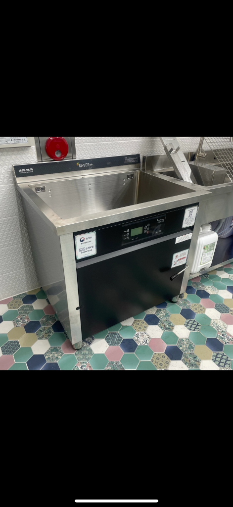 세이버투플러스 업소용 초음파 식기세척기--2