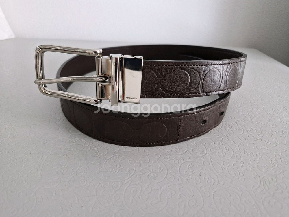 코치 남녀공용 벨트--9