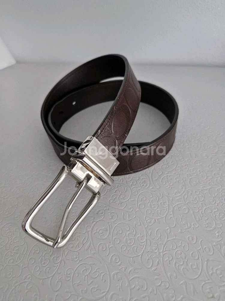 코치 남녀공용 벨트--8