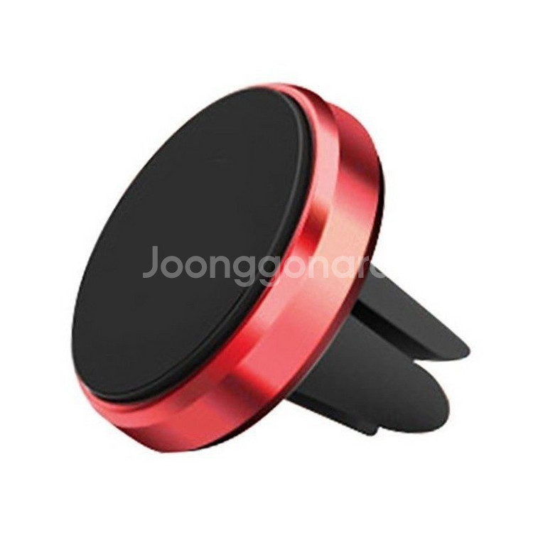 새 빨강색 차량용 송풍구 거치대 핸드폰 홀더 연결 고정--4